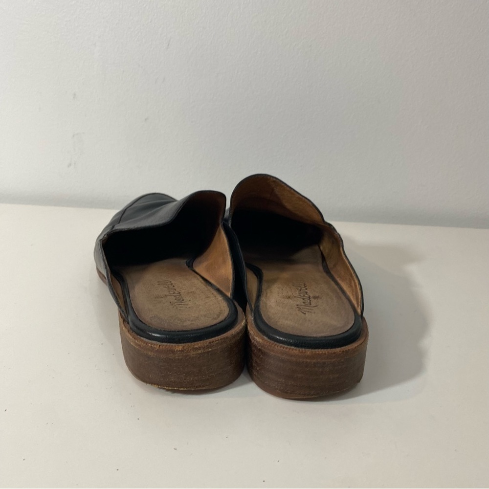 Madewell Black Leather Frances Mule - Picture 4 of 11